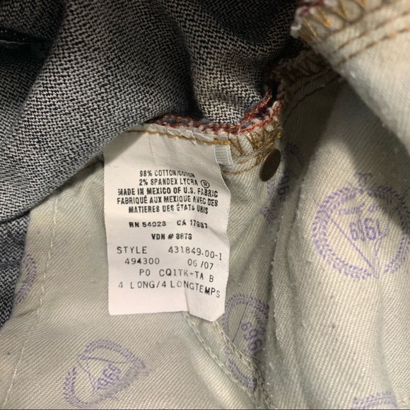 1969 Gap Jeans Limited Edition Size 4L - Picture 5 of 6
